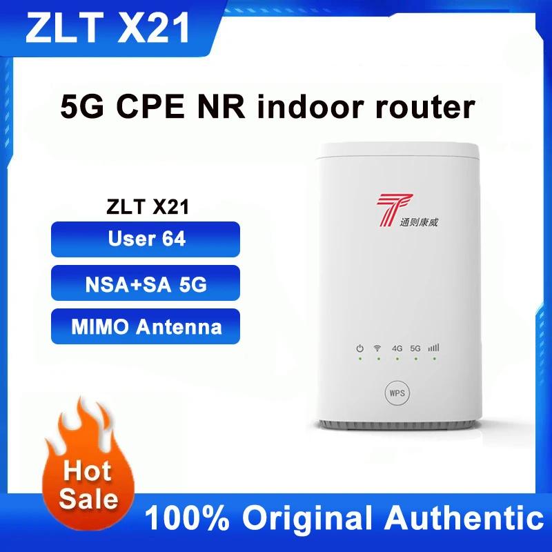    ZLT X21 5G CPE ǳ ,  6GHz NSA + SA ޽   , SIM ī ⰡƮ  , 5G , ǰ